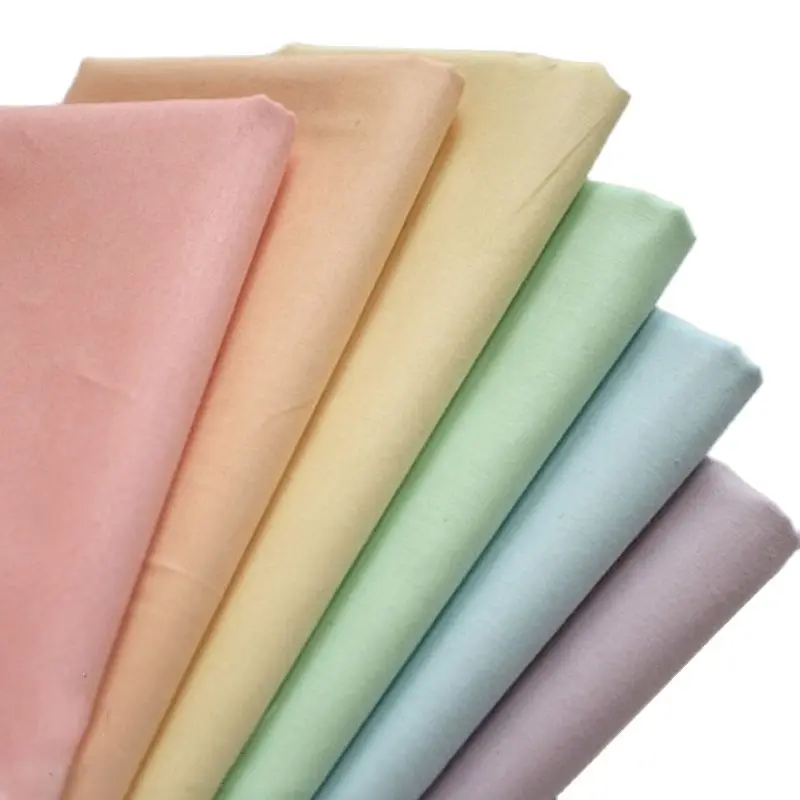160x50 سنتيمتر 100% الصلبة الملونة القطن صنع ملابس الأطفال خلفية الطفل Es الجلد الآيس كريم لون الحلوى الخياطة القماش