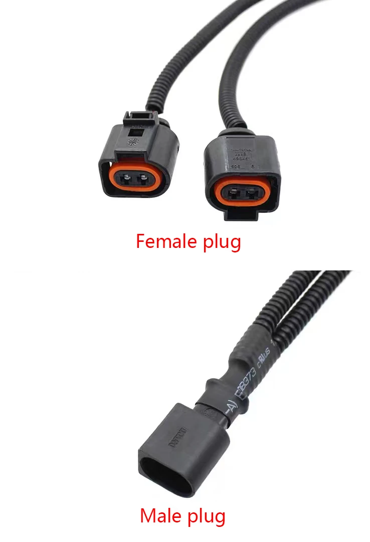 Auto Auto Horn Adapter Zopf Buchse Weiblich Männlich Stecker Horn Kabelbaum Weiblich Männlich Stecker Schnecke Horn Lautsprecher Buchse Umwandlung – Detail 4