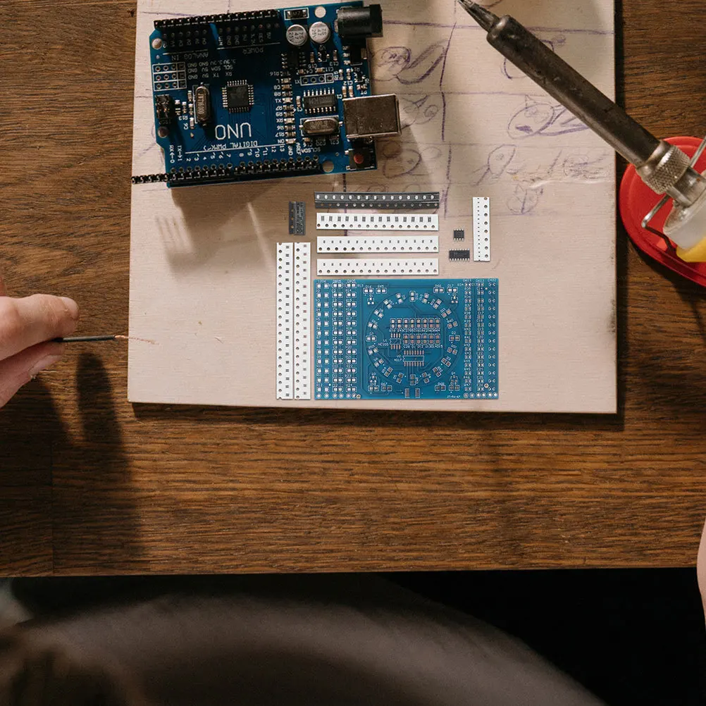 

2Sets Soldering Practice Kit Smd Components Comprehensive Training Hand Skills Experience Versatile All Levels