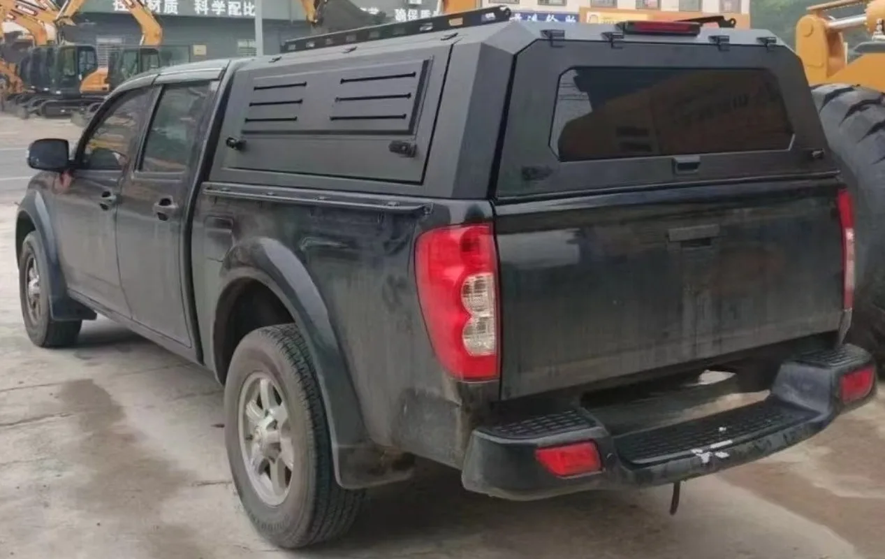 For Frontier Np300 D40 L200 Hardbody Pickup Truck Topper Hardtop With Emergency Recovery Board Hard Top Navara Canopy