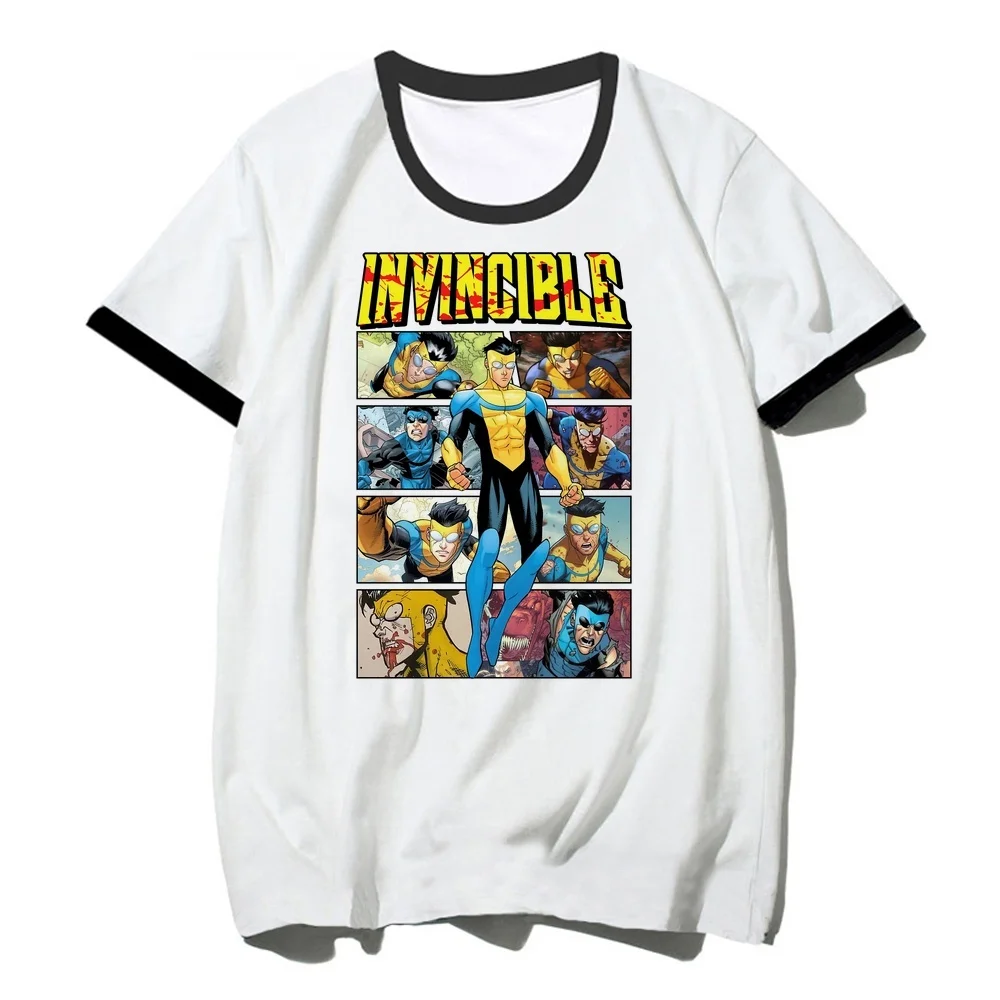 Invincible t-shirt femme kawaii scene  baddie tshirt streetwear graphic meme