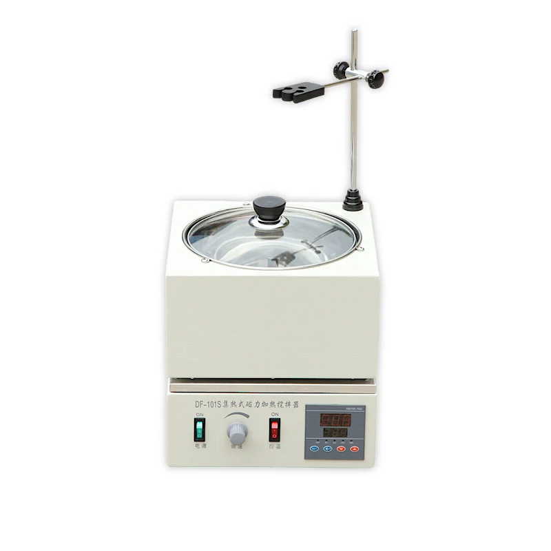 DF-101S Digital Hotplate Heat-gathering Magnetic Stirrer Mixer Thermostat stir bar 110V/220V