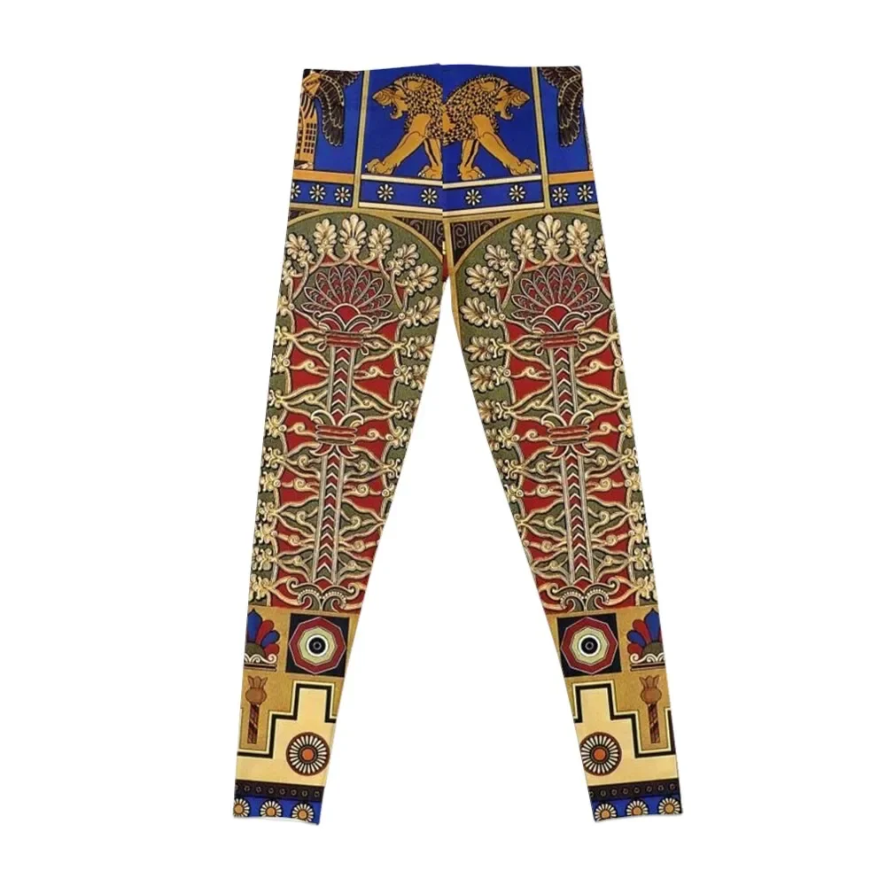 Ancient Assyrian Art Leggings high waist Legging sexy woman workout shorts Womens Leggings