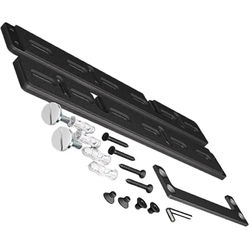 R53C Metall-Soundbar-Wandhalterung für Soundbar-Lautsprecher, hängende Wandhalterung, Lärm reduzieren Hörerlebnis – Detail 2