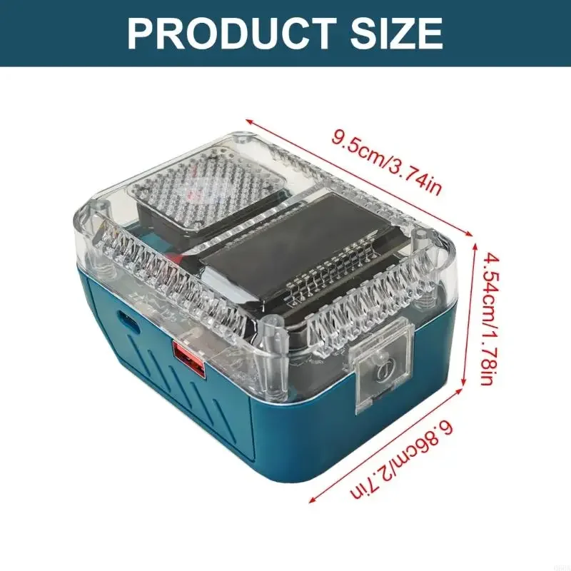 Compactamente 140w Cabão bateria lítio com exibição digital real e proteções segurança para baterias lítio