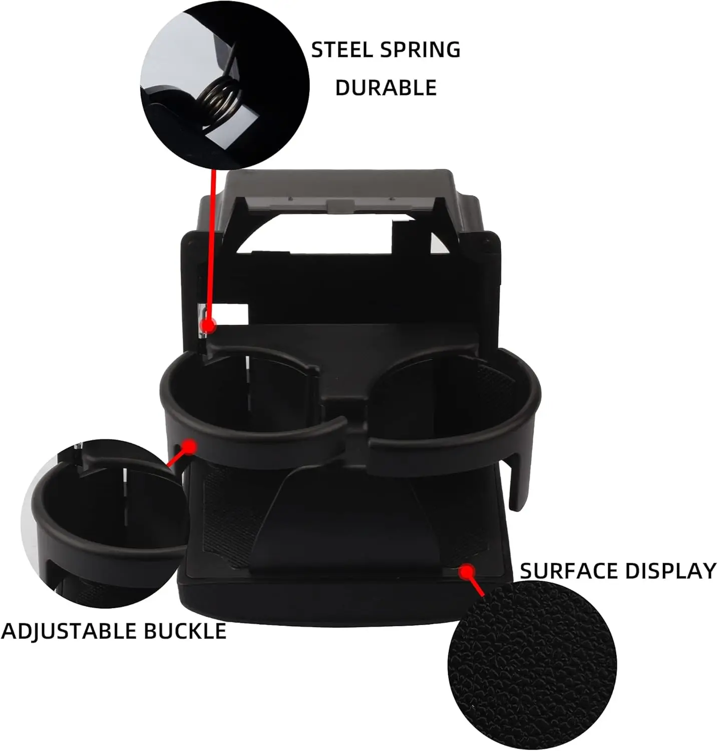 Subaru Legacy Outback 2005-2009용 Dasbecan 후면 콘솔 컵 홀더 어셈블리, 66150AG01CWA 66150AG01BWA 66150AG01AWA 교체
