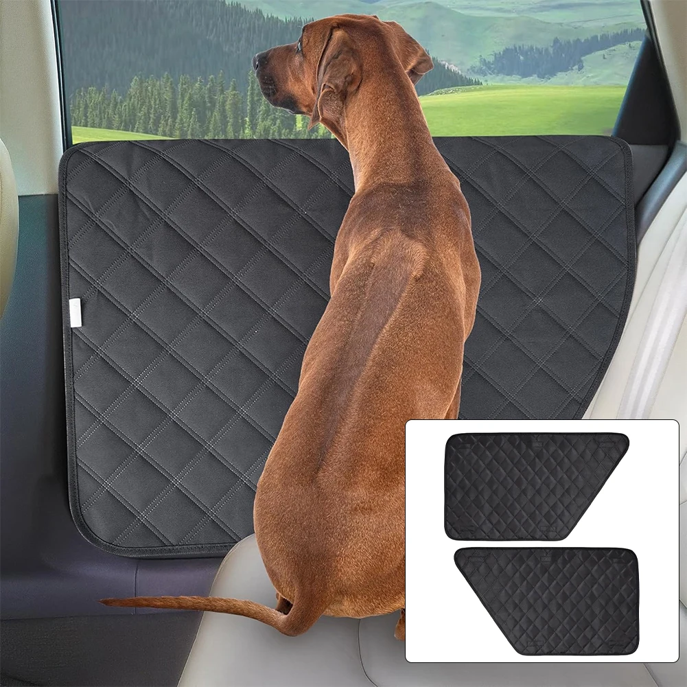 

2PCS Car Dog Door Protectors To Prevent Scratching Waterproof And Dustproof Car Pet Cushions Interior Accessories