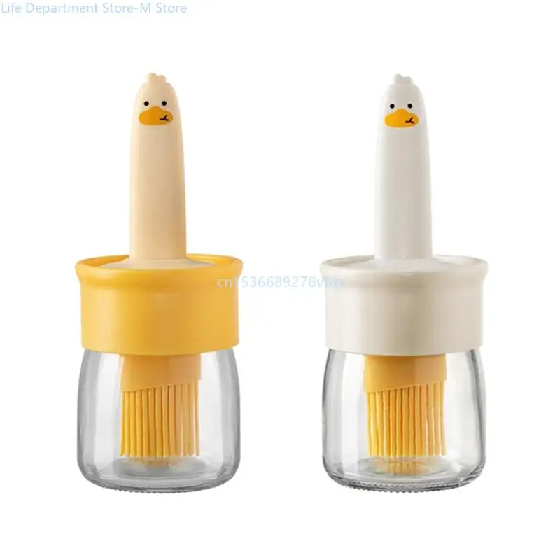 

Stable Silicone Kitchen Brush for Applying Sauces on Bakewares and Cookware