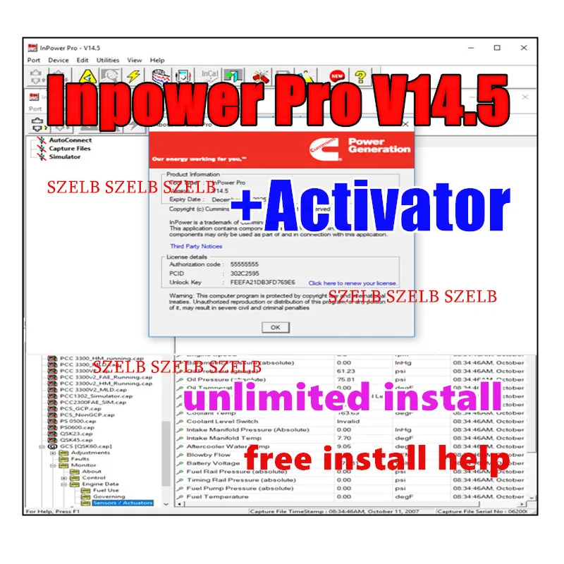 

Inpower Pro V14.5 Diagnostic Tool + Unlocked Crack File + Unlimited Activator + Free Remote Install Support Multi-language