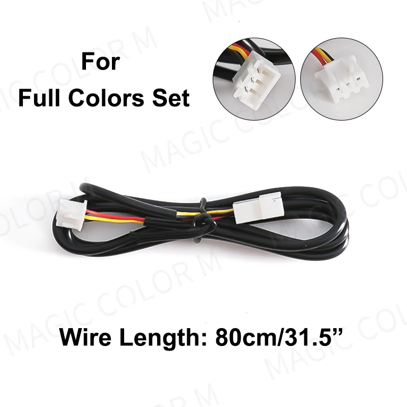 Verlängerungskabel / Farbwechselschalter für 18-in-1, 14-in-1, 10-in-1, 6-in-1 Vollfarbige RGB Auto-Ambientebeleuchtung Zubehör – Detail 2