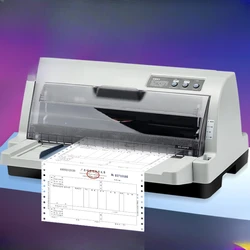 Professional 24-pin Dot Matrix Printer for Invoices and Tax Bills, 630K VAT Invoicing and 650K 3-Ply Delivery Note Machine