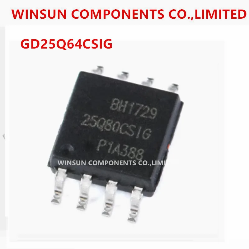 (10piece)100% new imported original  GD25Q64CSIG SOP-8 64Mbit