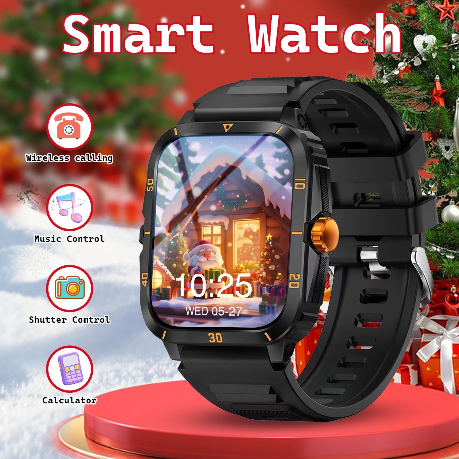Smartwatch per uomo e donna, touch screen HD, fitness tracker con risposta/quadrante delle chiamate wireless