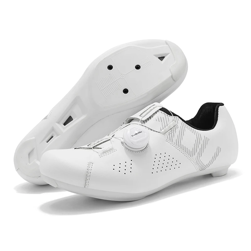 

Road Cycling Shoes male Breathable Summer Self-Locking Cleat Non-slip Mountain Bicycle Shoe Men's spd racing Sneaker Lightweight