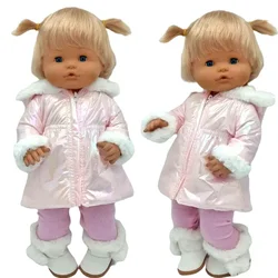 Nenuco Baby Dolls Clothes, Casaco de Inverno, Acessórios Nenuco Doll 40cm