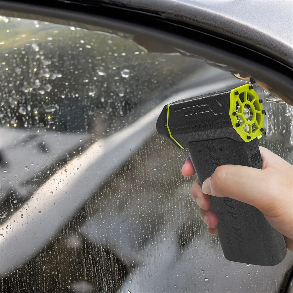 산업용 덕트 선풍기 미니 터보 제트 선풍기, 휴대용 브러시리스 모터 먼지 송풍기 청소 도구, 130,000RPM 풍속 62 m/s  Best5