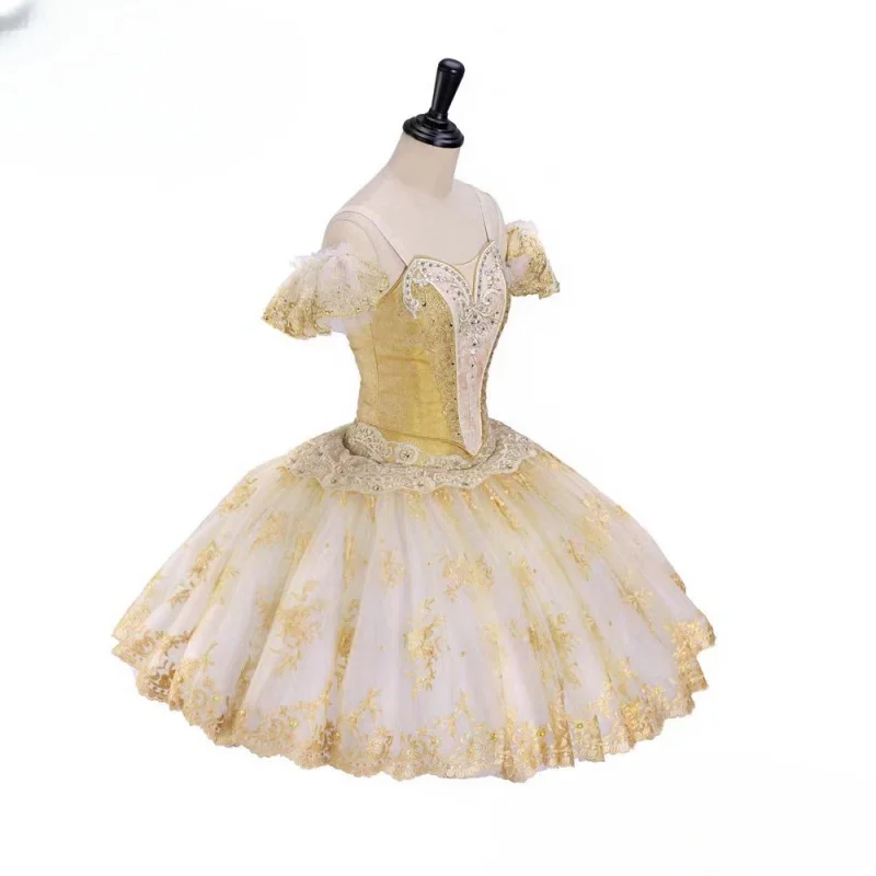 Professional ballet TUTU court style variations competition bell skirt performance