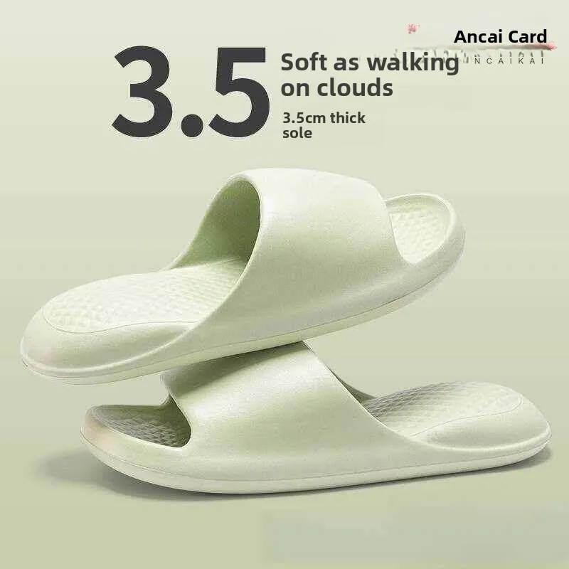 Women's Summer 2026 New Indoor Home Bathroom Bath Slippers Anti-Slip Comfortable Home Slippers Thick Bottom EVA Material