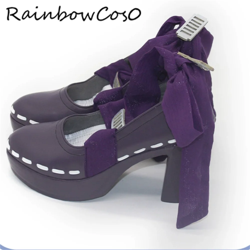 Vivian Banshee Zenless Zone Zero Cosplay Shoes Boots Game Anime Halloween Christmas RainbowCos0 W4703