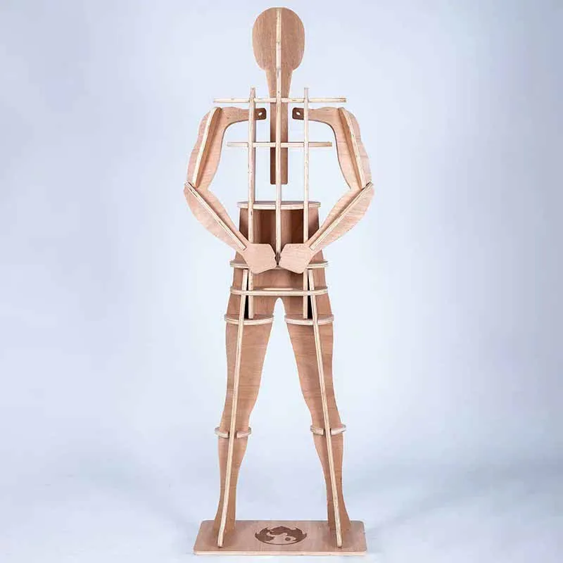 

Full set of Armor Helmet Humanoid Wooden Stand Armor Display Stand Photography&Exhibition Prop Humanoid Wooden Stand