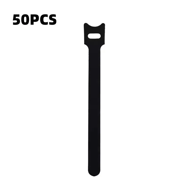 10/30/50 Stück USB-Kabel-Organizer, Kabelbinder, Kabelmanagement-Halter, wiederverwendbarer Clip-Schutz, Nylonband, Maus-Kopfhörer-Klebeband