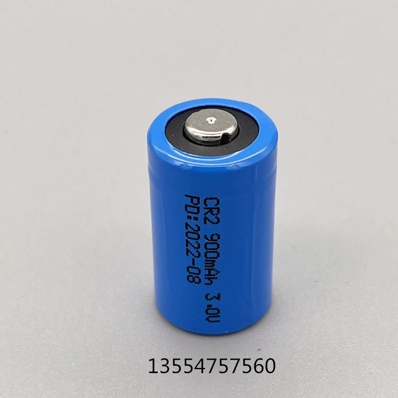2 unids/lote CR2 900mAh 3,0 V batería de iones de litio no recargable al manganeso para cámaras