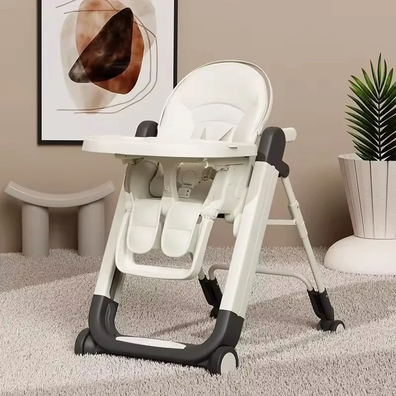 Baby dining chair, children's dining table, adjustable sitting and sleeping, one click folding, multifunctional table chair