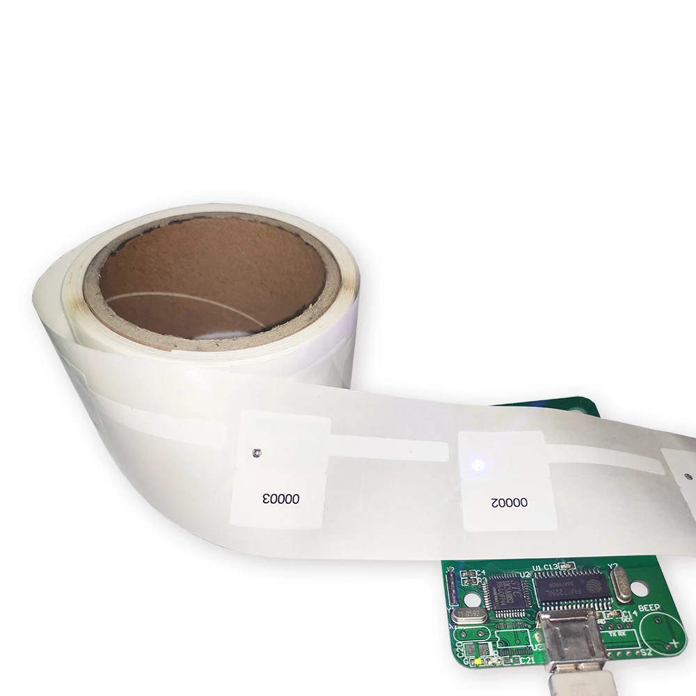 

China Supplier UHF 860-960mhzRFID Sticker 13.56mhz NFC RFID Tag Changeable UID Overwriting UID Rewritable UID Sticker Label