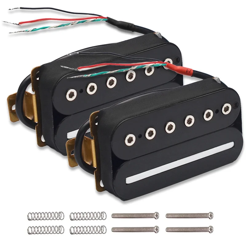 2 قطعة الغيتار الكهربائي هامبوكر ضبط المزدوج لفائف الغيتار لاقط الغيتار الكهربائي