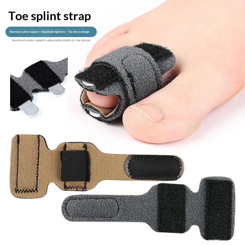 *1/2Pcs Toe Splint Toe Straightener Toes Corrector For Women Toes Brace Hammertoe Splint Toes Wrap Toe Covers Broken