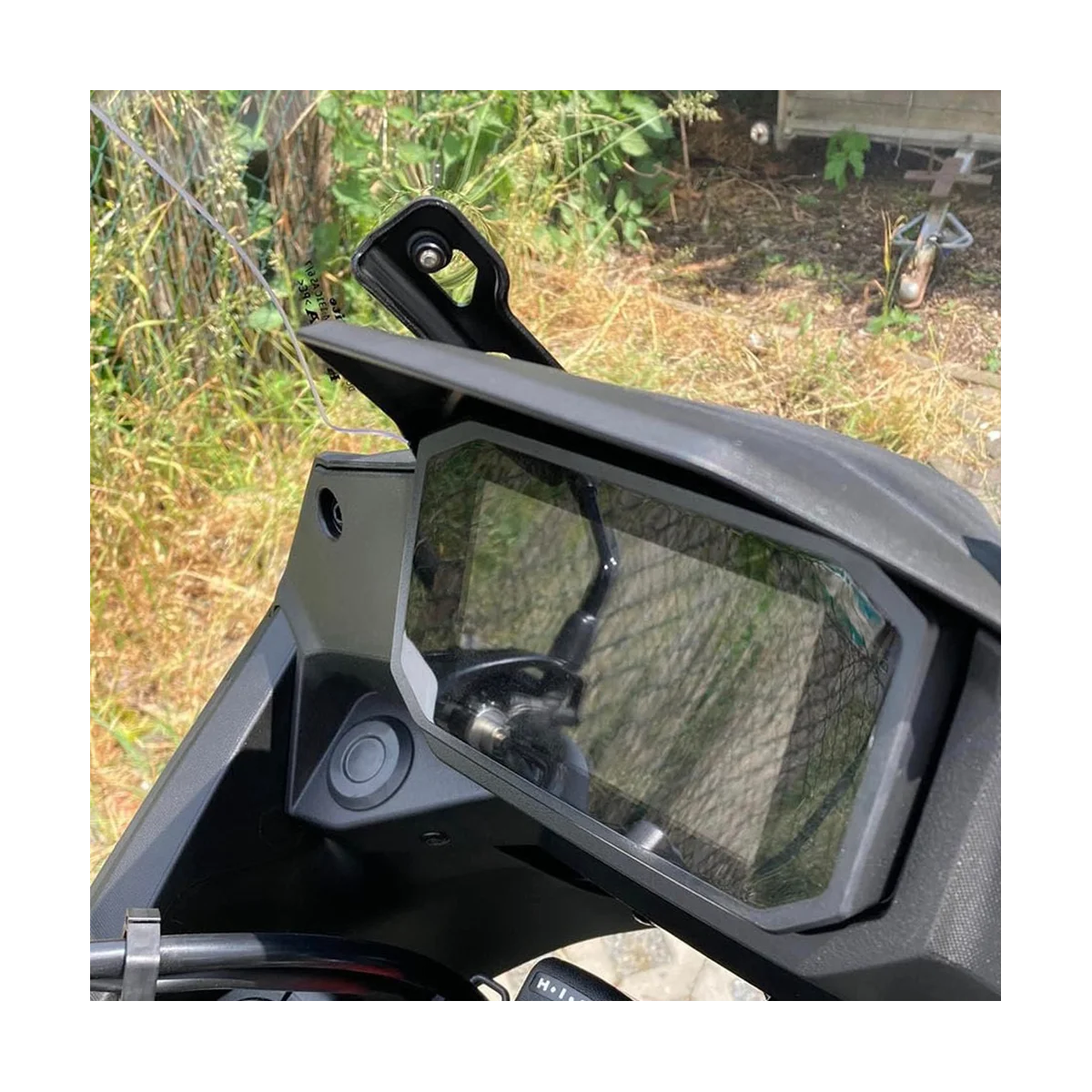 Motorcycle Instrument Screen Sunshade Guard Meter Frame Cover Protector Protection for Honda XL750 Transalp