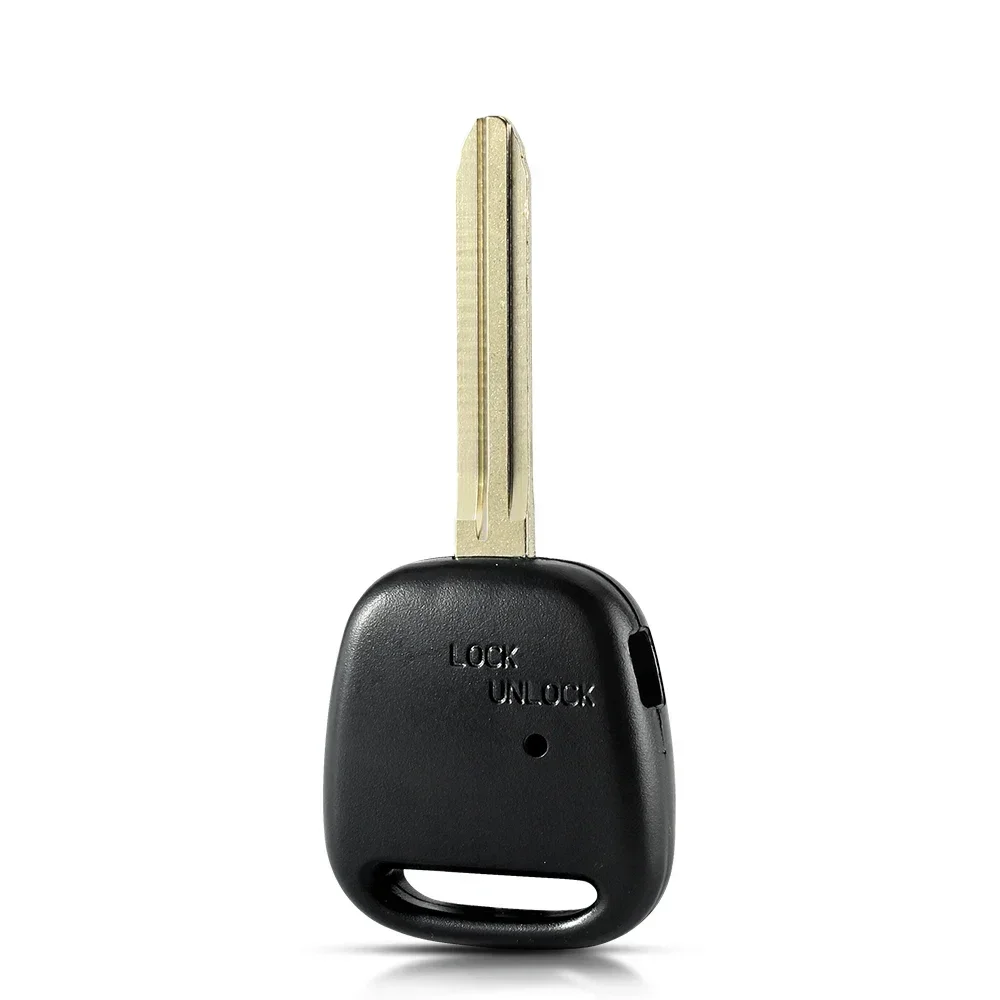 KEYYOU NEW For TOYOTA Carina Estima Harrier Previa Corolla Celica 1 Side Button Fob Remote Key Shell Case Cover Blade