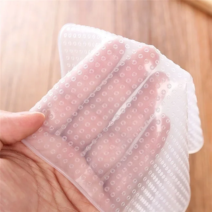 Silicone Stretch Lids bowl Food Cover Reusable Vacuum Wrap Seal Food Storage Container Cover Fresh Keeping Lids