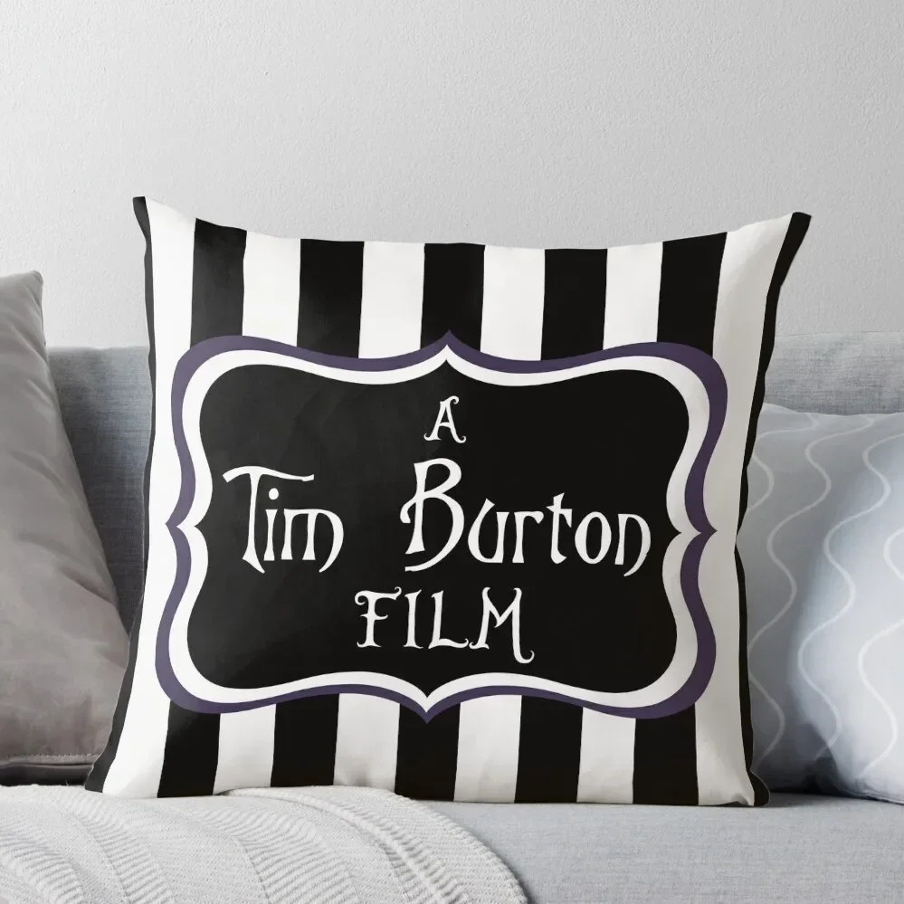 

A Tim Burton Film Throw Pillow Cushion Cover Decorative Cushions For Living Room pillows decor home Pillow