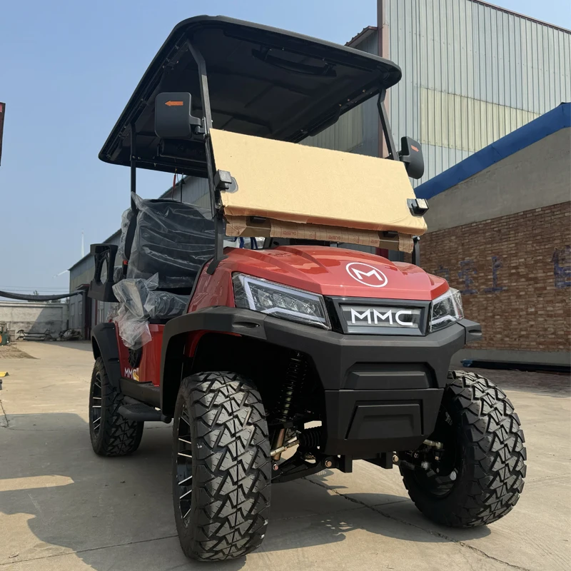 

New Independent Suspension Off-Road Hunting Vehicle Electric Lithium Hunting Golf Car 5000W 4/6 Seater Solar Electric Golf Cart