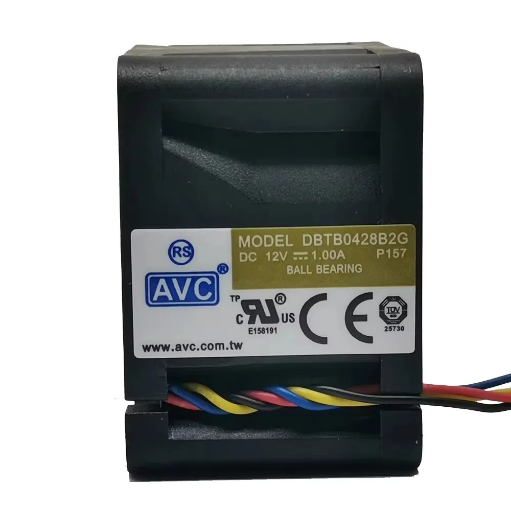 Original 40*40*28MM 4CM 12V 1.00A DBTB0428B2G ventilador de refrigeración de servidor de volumen de aire súper grande PWM de 4 cables