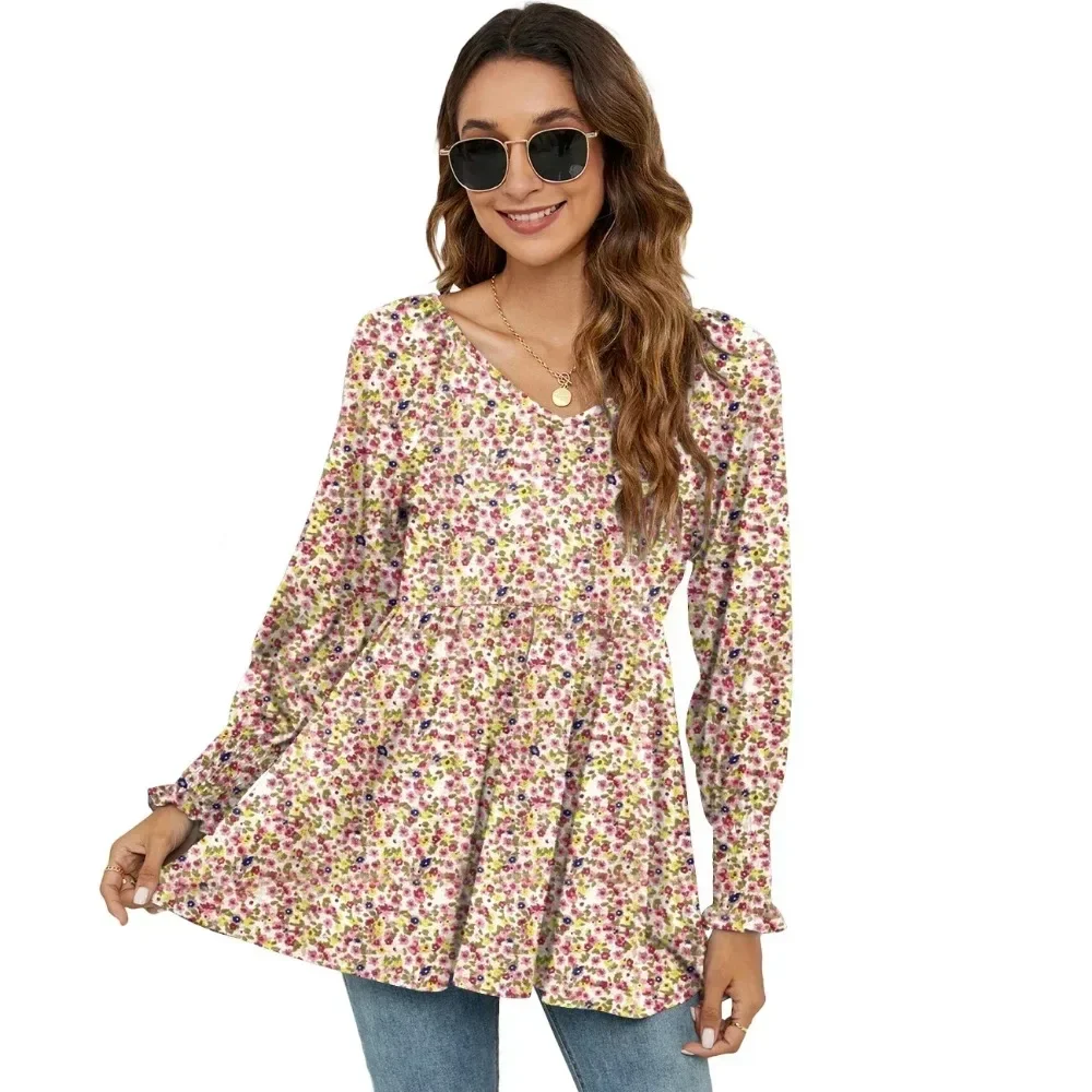 

Women's Shirts & Blouses for Women Lady Tops Elegant Korean Popular Clothes Woman Trend 2024 Female Clothing