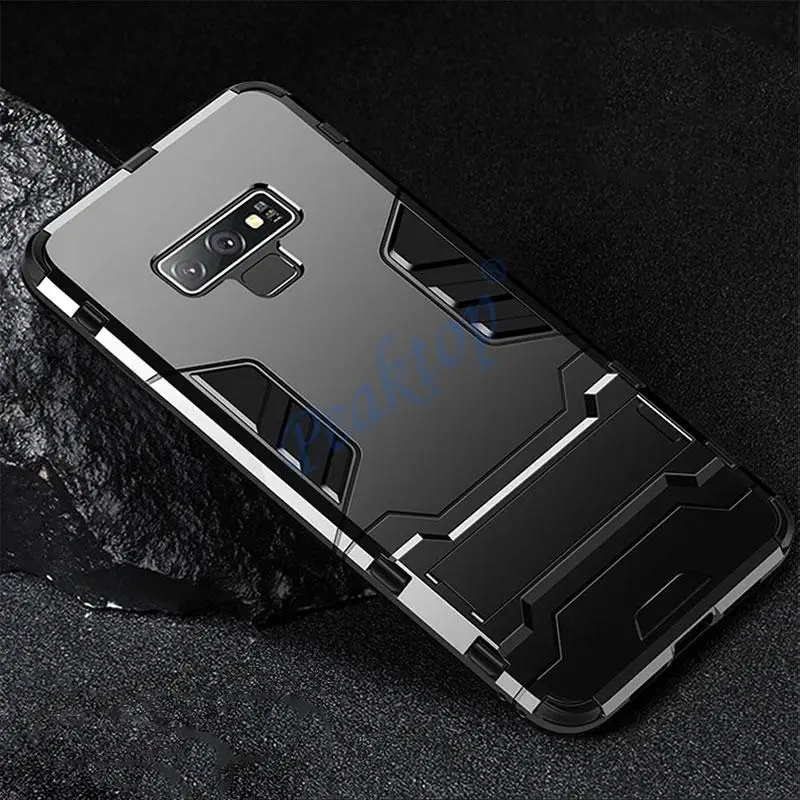 Case For Samsung Galaxy Note 9 Silicone Cover Anti-Knock Hard PC Robot Armor Slim Phone Back Cases For Samsung Note 8 Coque