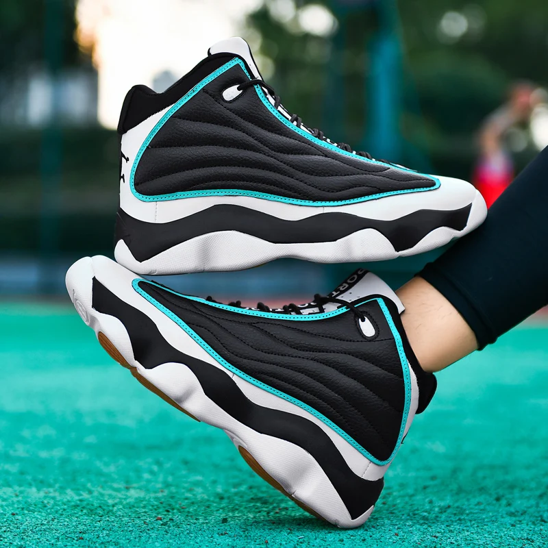 أحذية كرة السلة للرجال أحذية زوجين أحذية رياضية نسائية مريحة عالية الجودة أحذية كرة السلة أحذية رياضية رجالية #3
