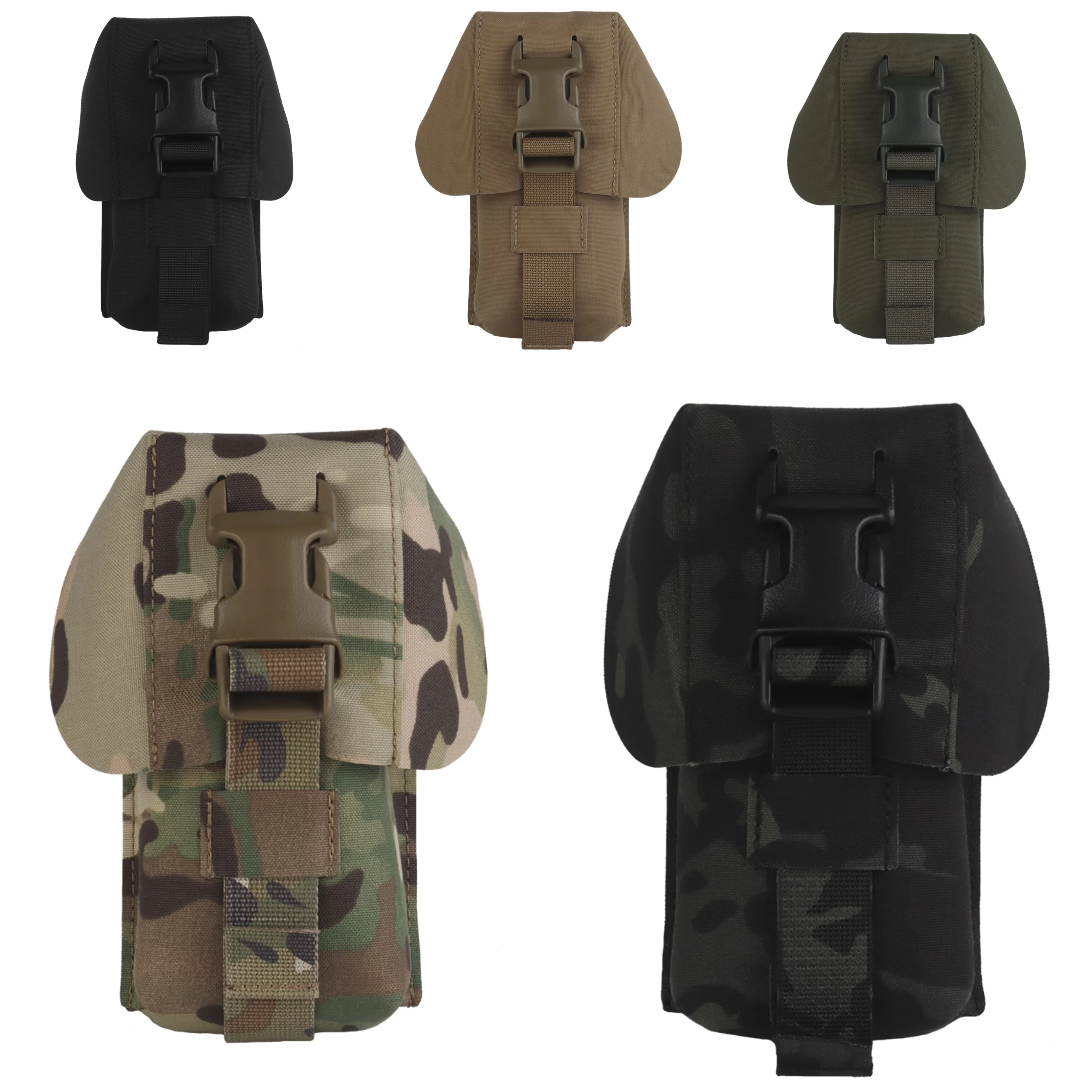 FPV Drone Joystick Camouflage Controller Pouch with Mountable Combination and Buckle System Magazine Bag Vest Accessory
