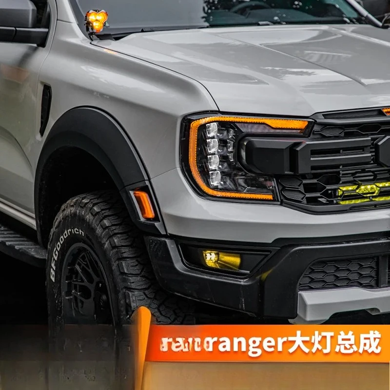 Suitable for ranger ranger modification headlight assembly daytime running light LED streamer lens spotlight modification