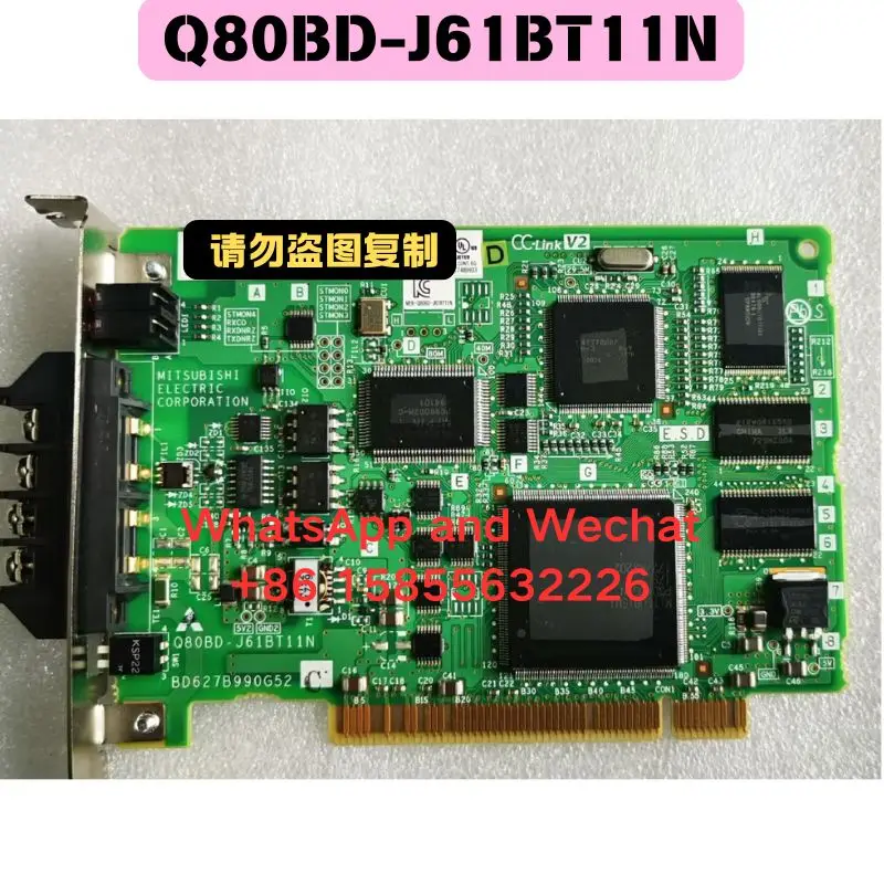

Б/у Q80BD-J61BT11N BD627B990G52 Коммуникационная плата Функциональный тест ОК Быстрая доставка
