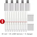 red and 5 charger