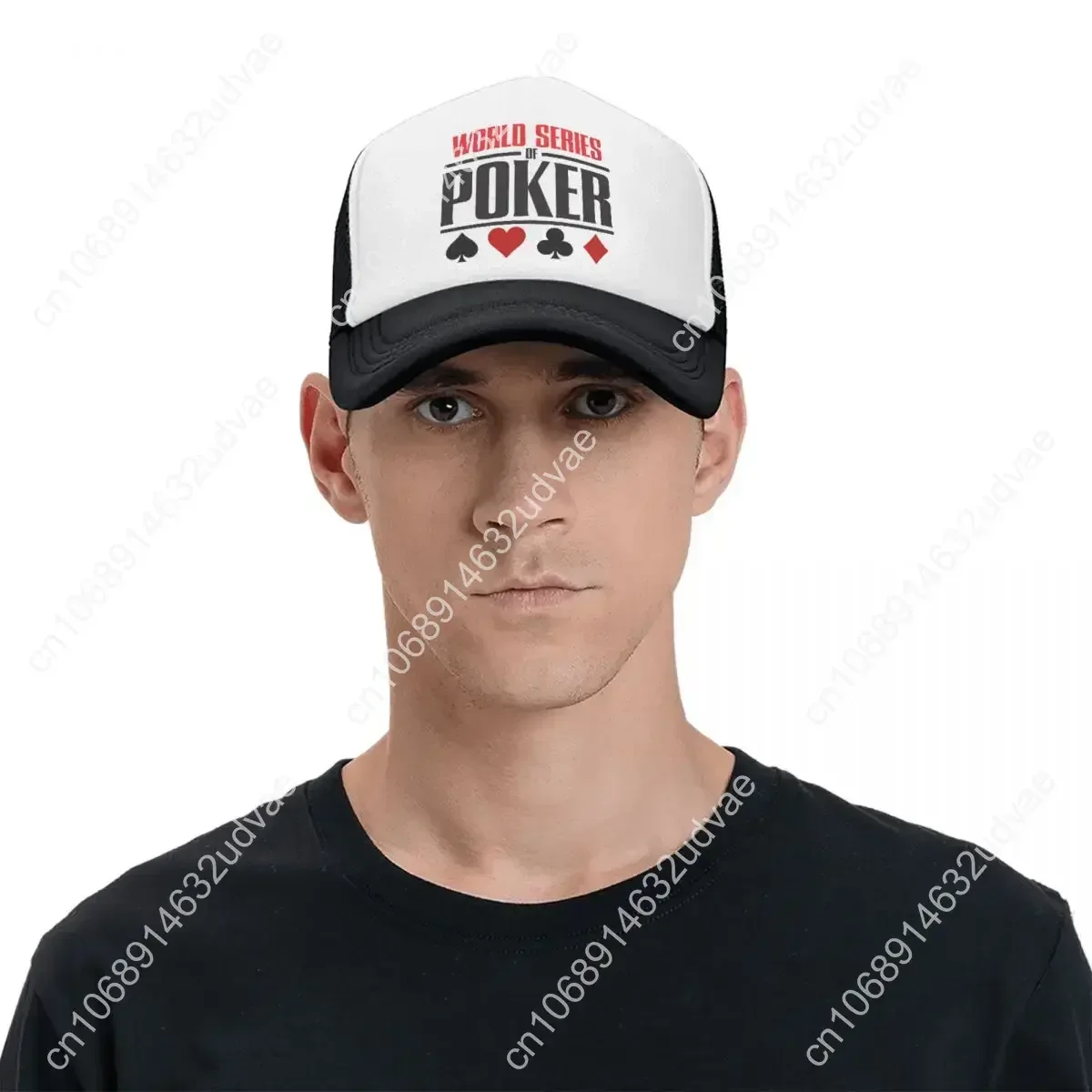 Classic World Series Of Poker Trucker Hat Donna Uomo Personalizzato regolabile Gioco di carte per adulti Berretto da baseball Hip Hop Snapback Caps