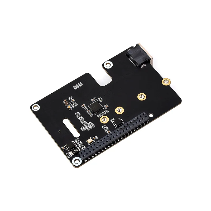 Raspberry Pi 5 PCIe to M.2 NVMe SSD Extension Board with Gigabit Ethernet NVMe Boot Support