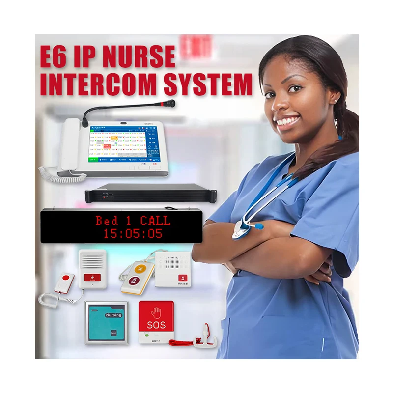 Wired Nurse Call System Nurse Call System HospitalPatient Call Wired Nurse Intercom System with Management Center