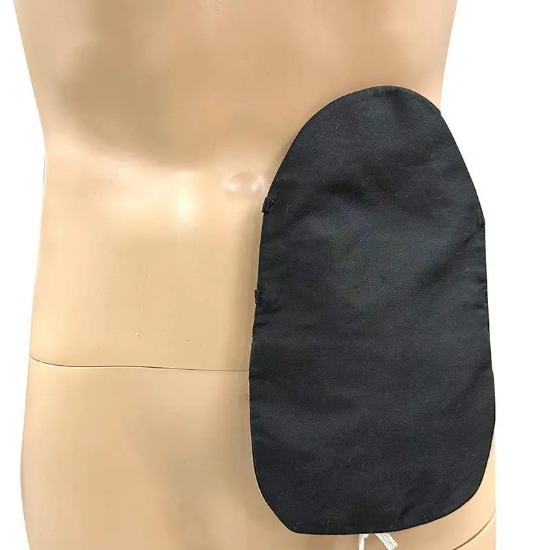 Weiche Baumwoll-Kolostomiebeutel-Abdeckung, tragbar, waschbar, wiederverwendbar, Stoma-Beutel-Abdeckung für Männer und Frauen, Stoma-Pflegezubehör – Detail 5