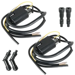 For Honda 750 Four CB750 CB750A F/K 1969-1978 Ignition Coils & Spark Plug Caps