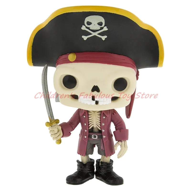 Funko Pop Newest 2024 Disney Pirates of the Caribbeans Captain Jolly Roger #258 Vinyl Action Figure Models for decoration Toys