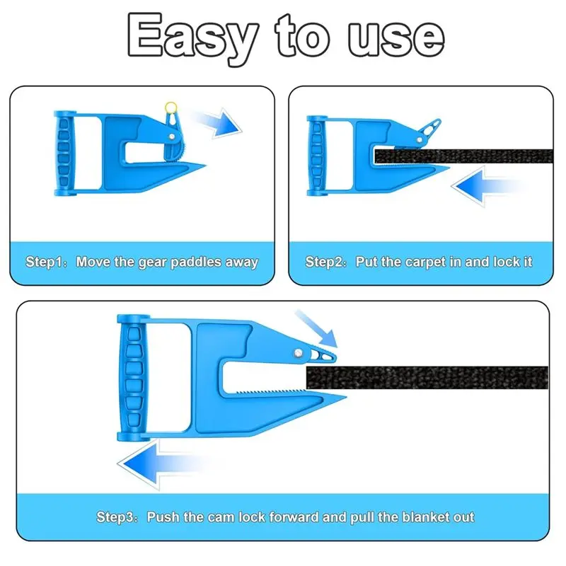 For Daily Home Use Labor Saving New 2Pcs Mat Mover Tool Mat Grippers Personalized Creative Plastic Tools